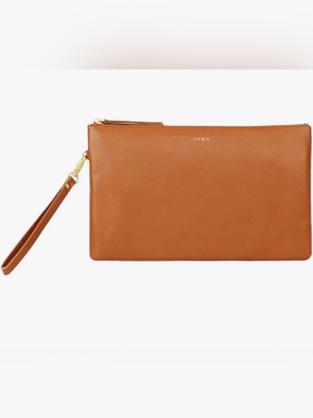 Fawn Design The Changing Clutch - Tan Leather Wristlet Clutch